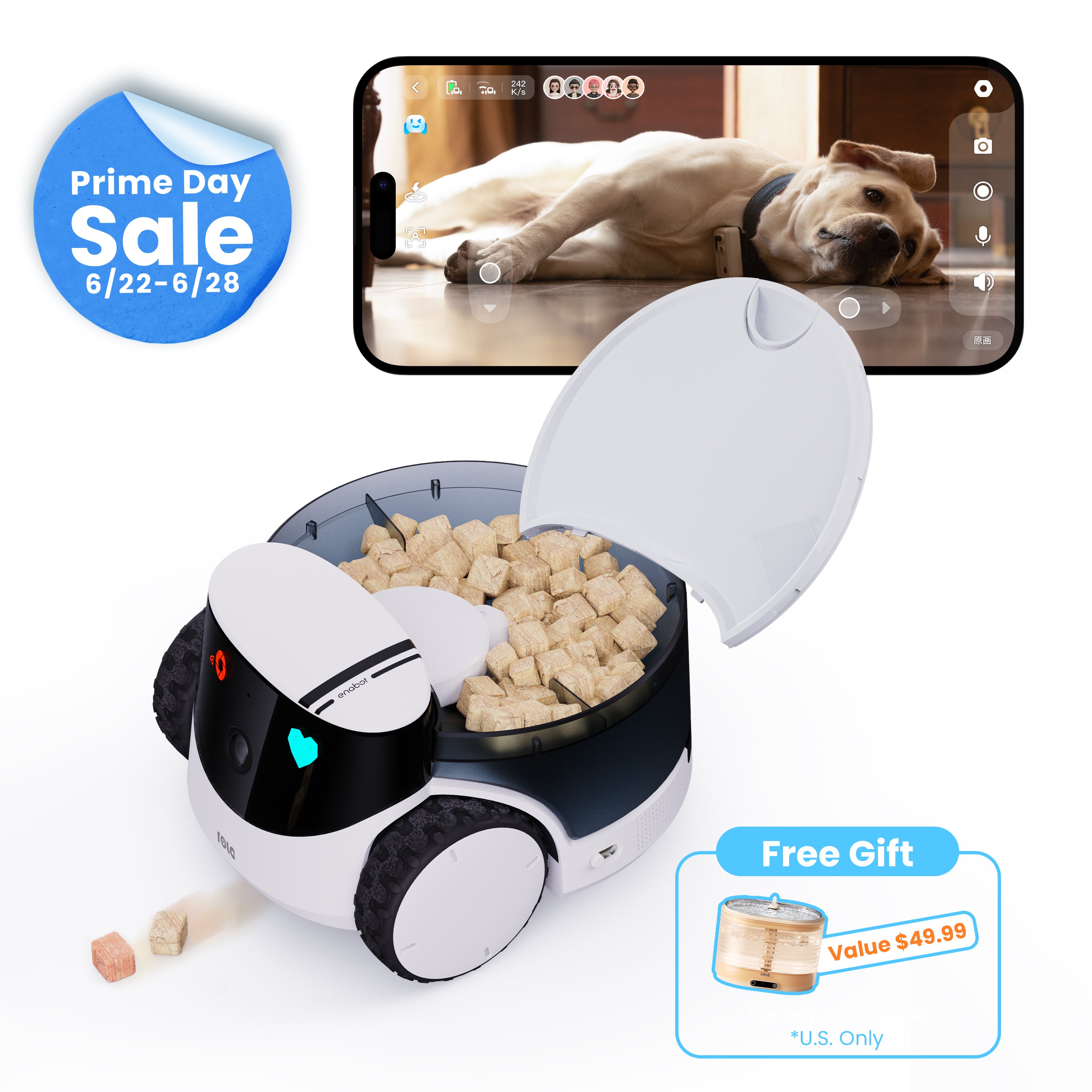 ROLA PetPal Robot Pet Companion