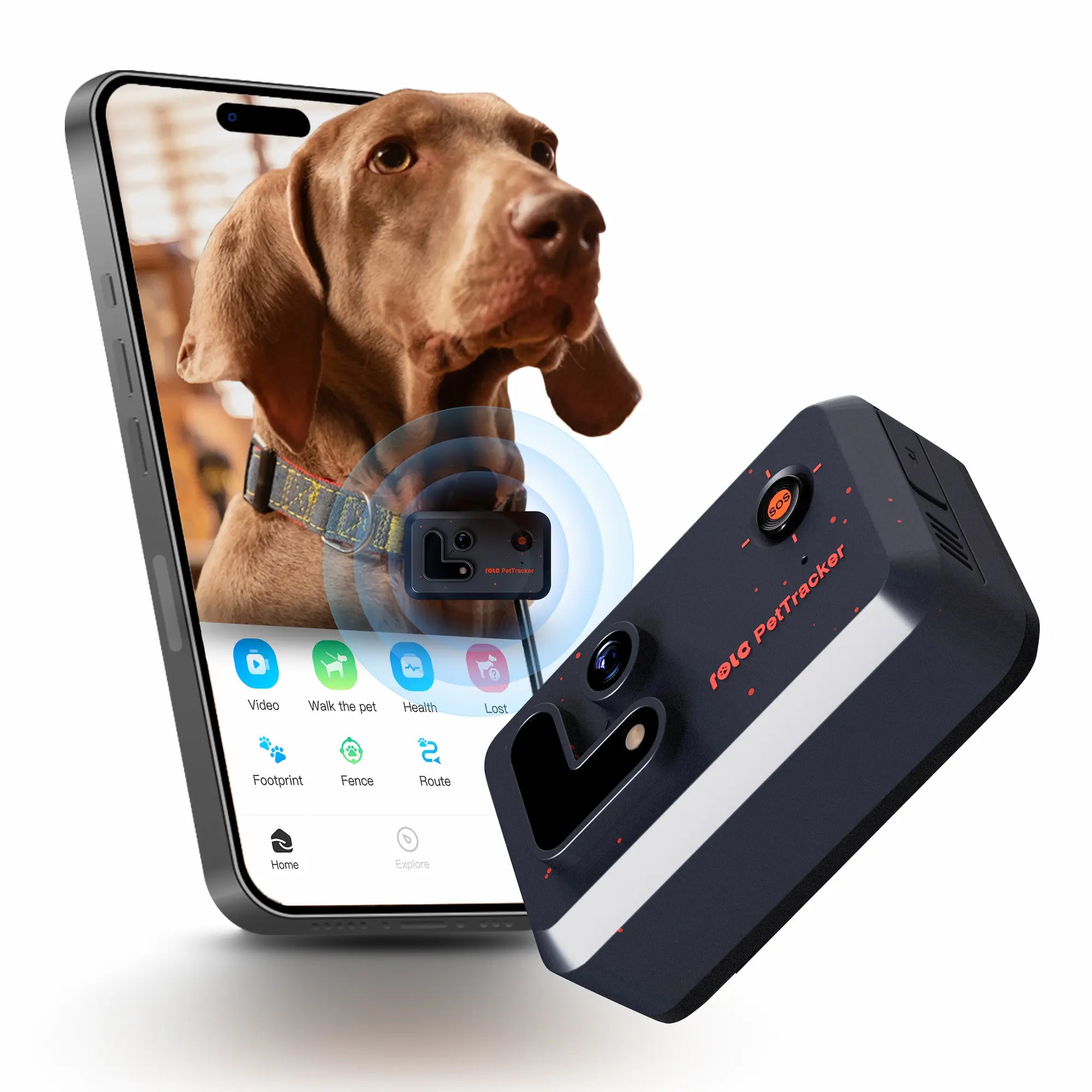 ROLA PetTracker – GPS-Tracker mit Kamera